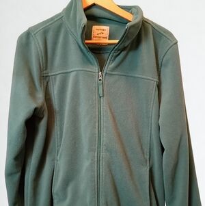 Victory Outfitters XL Forest Green Full Zip Fleece